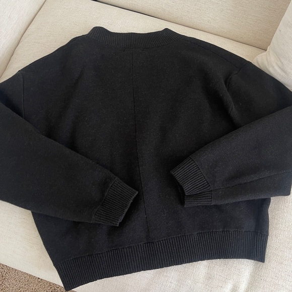 Massimo Dutti cropped bomber jacket - Picture 3 of 6